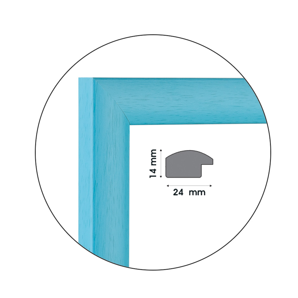 Ramă Blu Light | 2,2 cm